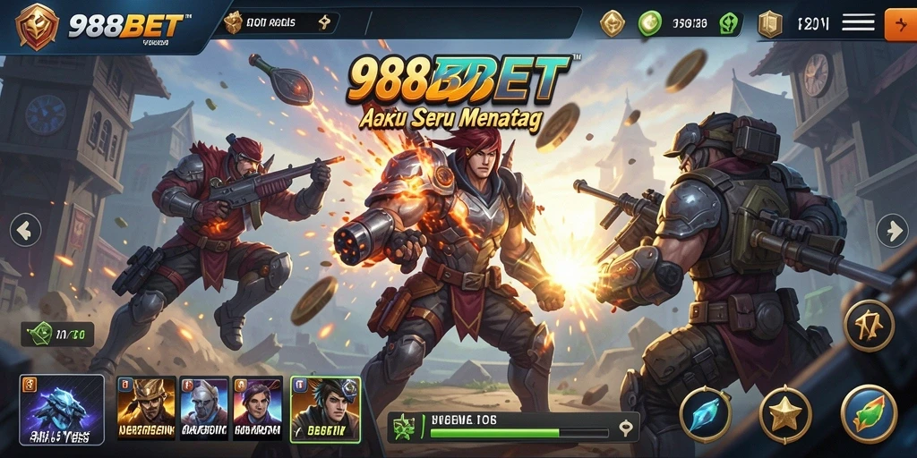 Screenshot 988BET menampilkan aksi mendebarkan di dunia permainan.