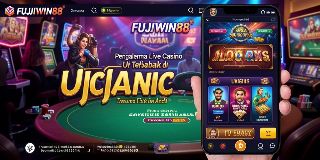 Tampilan menarik dari gameplay Live Casino FUJIWIN88 yang interaktif.