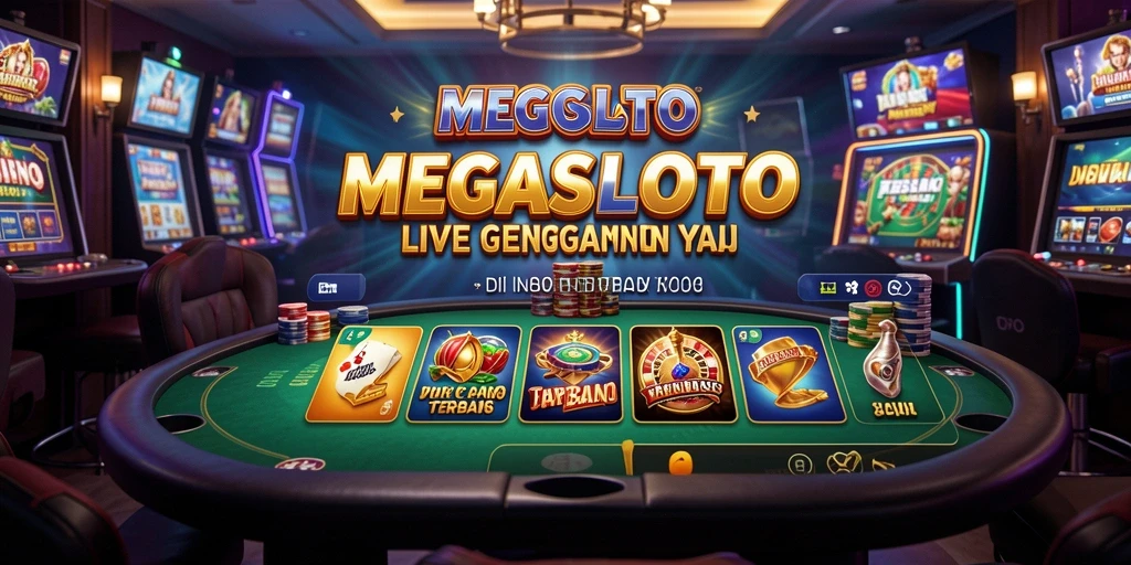 Gameplay Live Casino yang seru dan interaktif di MEGASLOTO.