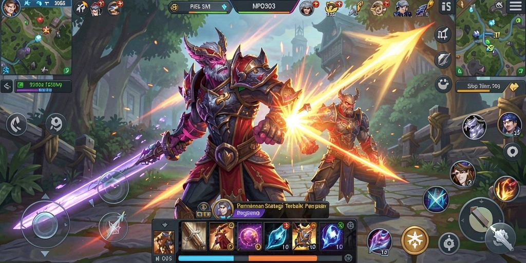 Tampilan screenshot utama MPO303 menampilkan aksi seru dalam pertempuran strategi.