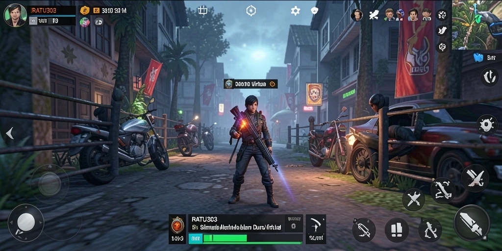 Screenshot menampilkan pengalaman gameplay yang imersif dalam RATU303.