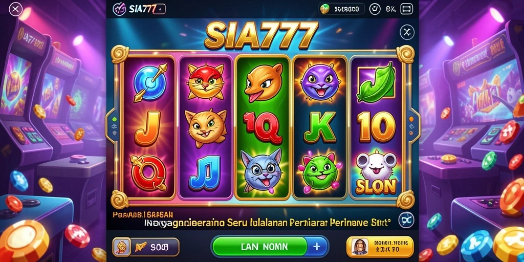 Tampilan seru dari gameplay SIA777 yang menawan.